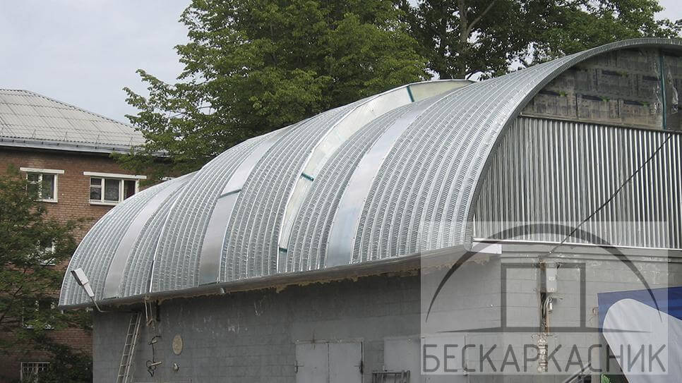 Строительство бескаркасной мансарды  в Тверской области 