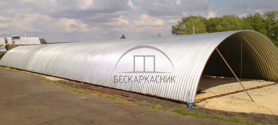 ангары для хранения сена  в Тверской области